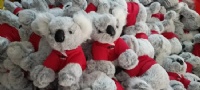 Koala Toy Australia bear Mascot Peluche 20cm baby plush custom grey stuffed animals promos