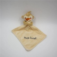 Couverture de sécurité pour bébé fabricant de jouets en peluche mascottes de marque personnalisée confortable singe jouet enfants